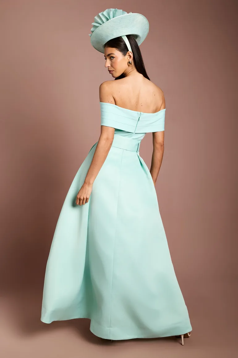 Lisa Tan Bardot Bandage Hi-Lo Midi Dress - 2