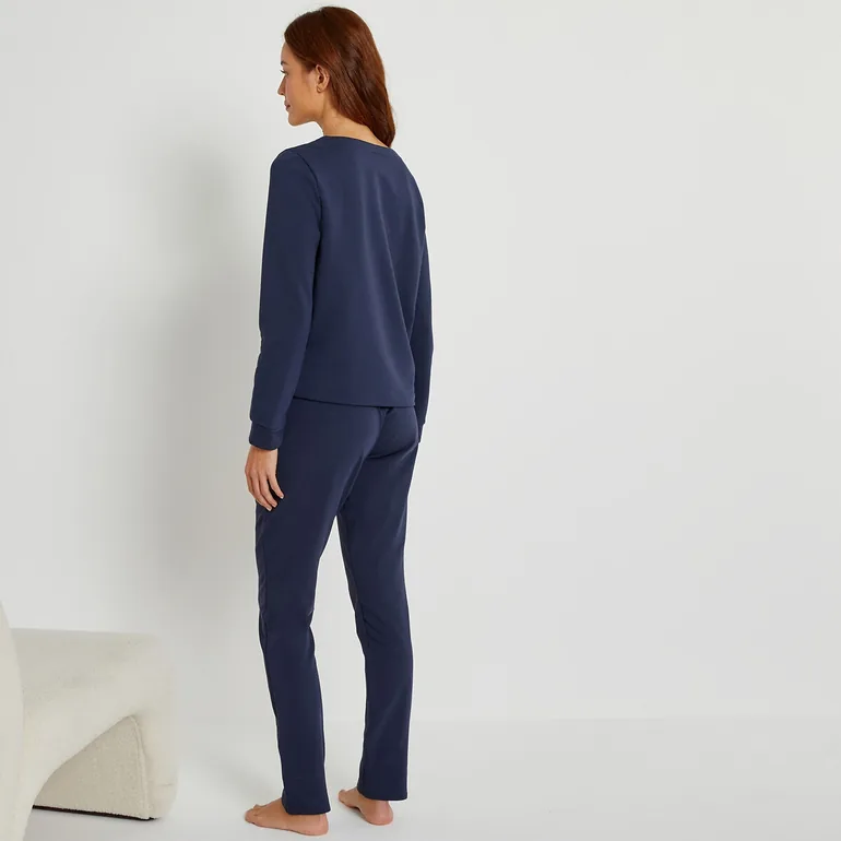 Cotton Fleece Pyjamas - 3