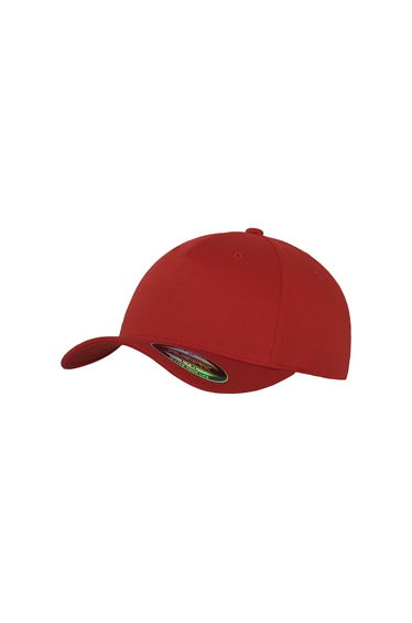 Flexfit Unisex 5 Panel Cap - Red
