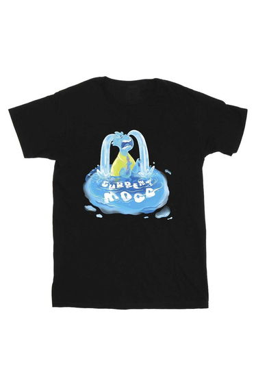 Elemental Girls Crying Cotton T-Shirt - Black