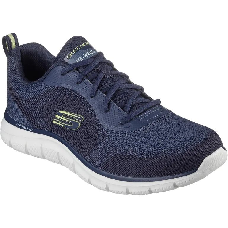 Skechers Mens Track Glendor Trainers - Navy