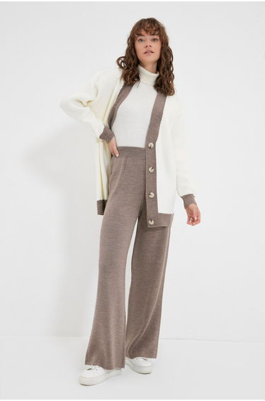 Two-Piece Set - Brown - Regular fit