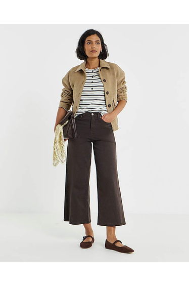 Stripped Long Sleeved Buttoned Top