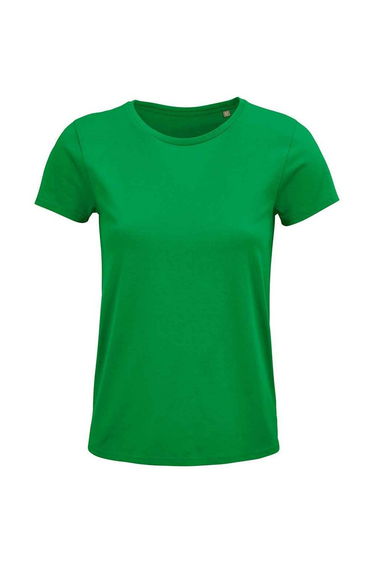 SOLS Womens/Ladies Crusader Organic T-Shirt - Kelly Green