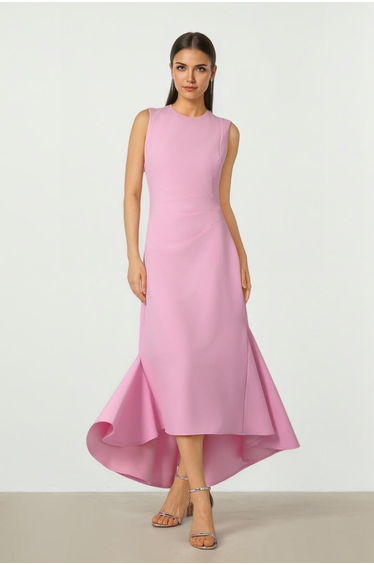 Flared Hem Dress