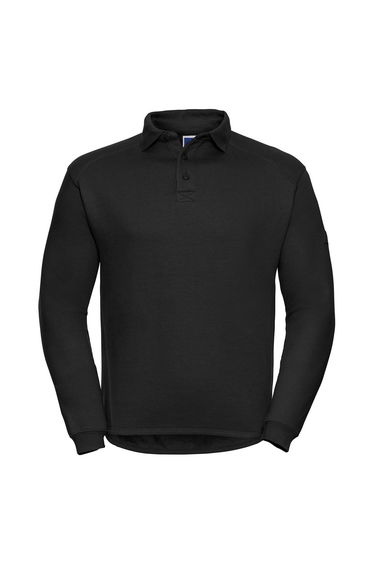 Russell Mens Heavy Duty Sweatshirt - Black