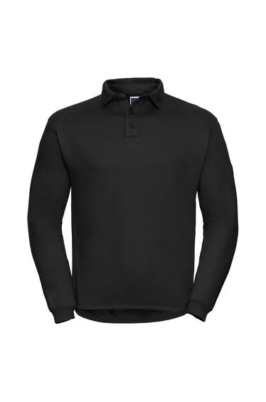 Russell Mens Heavy Duty Sweatshirt - Black