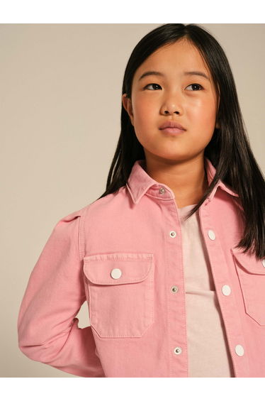 Girls Simona Blouse in Pink