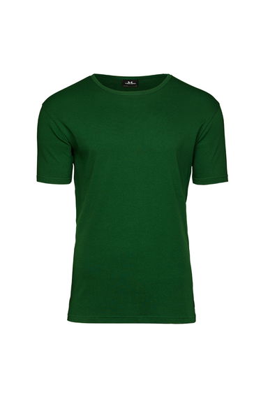 Tee Jays Mens Interlock T-Shirt - Forest Green