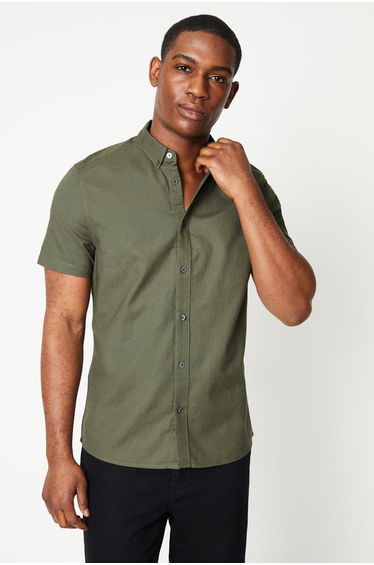 Short Sleeve Oxford Shirt