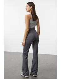 Anthracite Knitted Sweatpants - 4