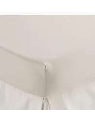 شرشف سرير بحواف مطاطية قطن 40سم - 6