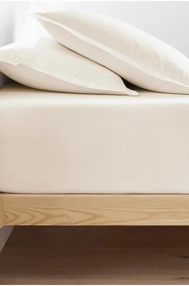 شرشف سرير بحواف مطاطية قطن 40سم