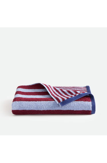 Dani Striped Two-Tone Terry 500g Bath Towel