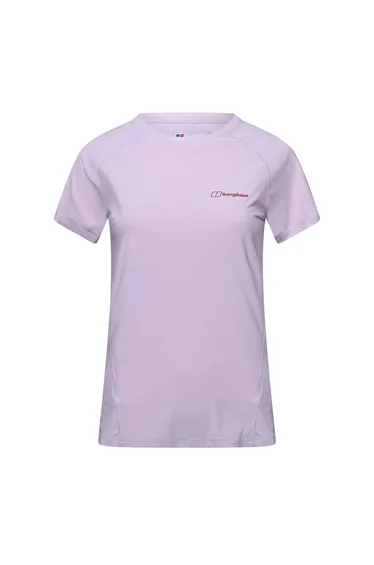 تيشيرت بيرغوس زهري بأكمام قصيرة