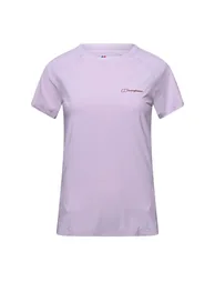 Women's Berghaus 24/7 Tech Crew T-Shirt in Pink