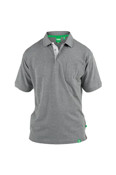 Duke D555 King Size Size Polo Shirt - Grey