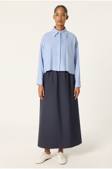 ELASTIC WAIST SKIRT
