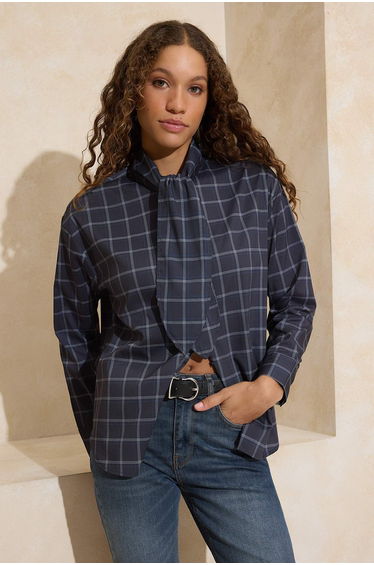 Blue-Multicolored Shirt
