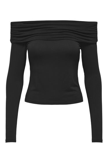 Black off Shoulder Top
