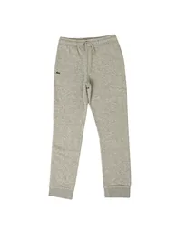 Boy's Lacoste SPORT Fleece Sweatpants in Grey