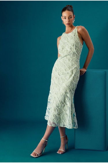 Coast Muse Textured Sleeveless Dress