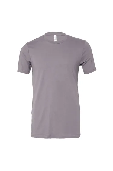 Bella + Canvas Unisex Jersey Crew Neck T-Shirt - Storm Grey