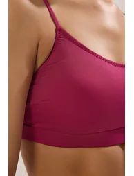 Plum Bralette Bikini Above - 3