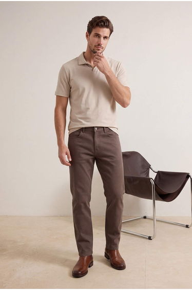 Mink Straight Men's Trousers