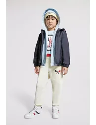 Boys Granduc Zip Up Jacket in Navy