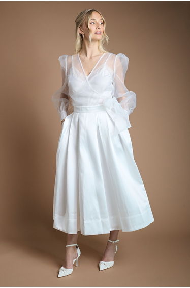 Twill Full Volume Bridal Skirt