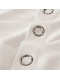 Colin Pure Linen Blackout Curtain with Eyelets - 9