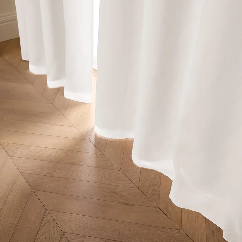 Colin Pure Linen Blackout Curtain with Eyelets - 6