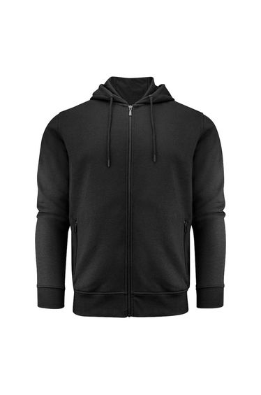 James Harvest Mens Westwood Heights Full Zip Hoodie - Black