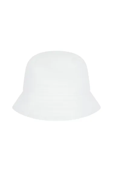 Larkwood Baby Plain Bucket Hat - White