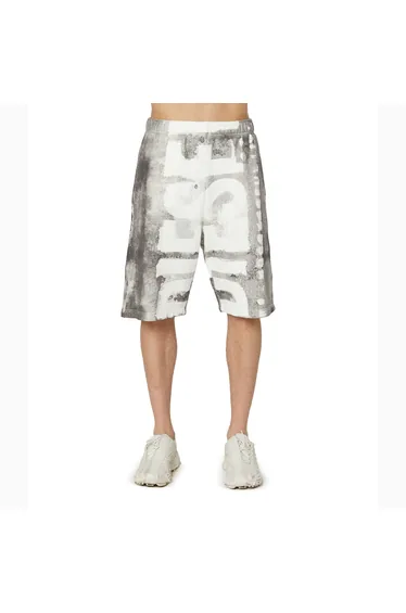 شورت ديزل رمادي بقصة مستقيمة