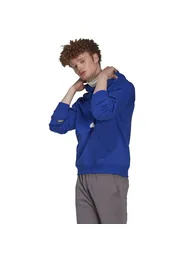 Men's adidas Fleece Hoody in Blue - 3