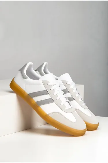 DS ChaCha S. White Gray  Sneaker