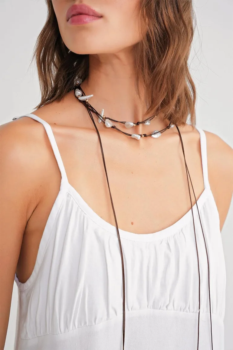 Mixray Strappy Maxi Dress with Gathered Detail - 4