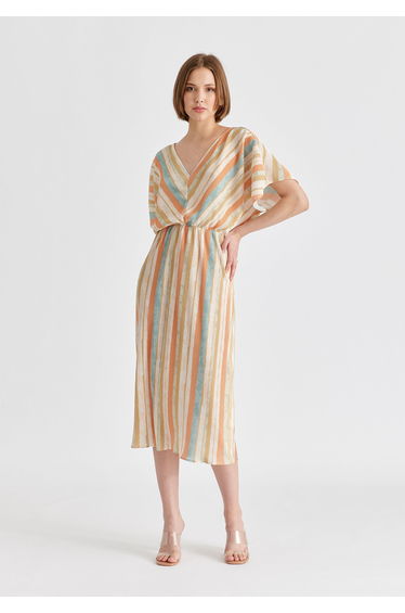 Two-Way Plisse Dress