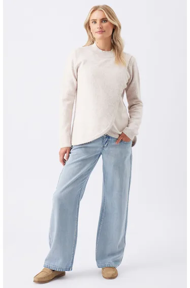 Addison Nursing Knit (Mink)