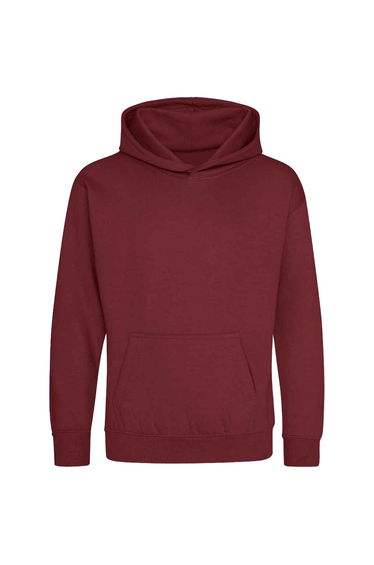 Awdis Childrens/Kids Hoodie - Red Hot Chilli