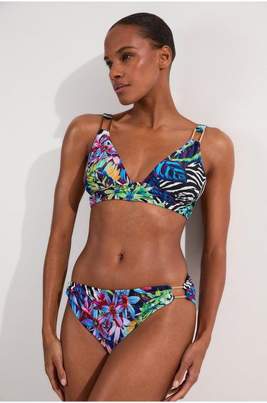 Tropical Floral Bikini Bottoms