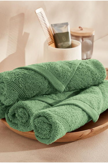 Set of 4 Zavara 100% Cotton Terry Supersoft XL Facecloths