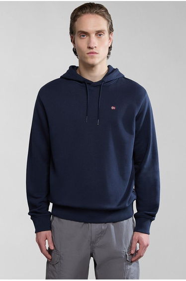 Balis Embroidered Logo Hoodie in Cotton