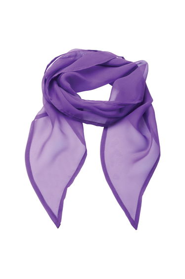 Premier Ladies/Womens Work Chiffon Formal Scarf - Rich Violet