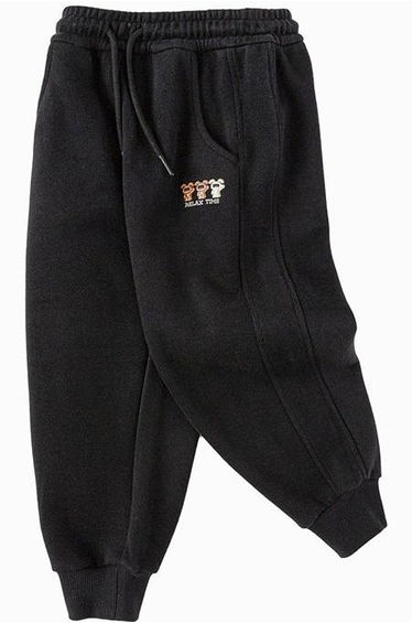 Boys' Sweatpants With Embroidery