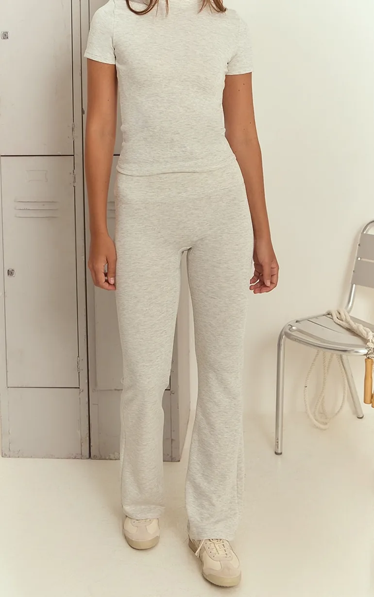 Ash Grey Super Soft Yoga Pant - 1