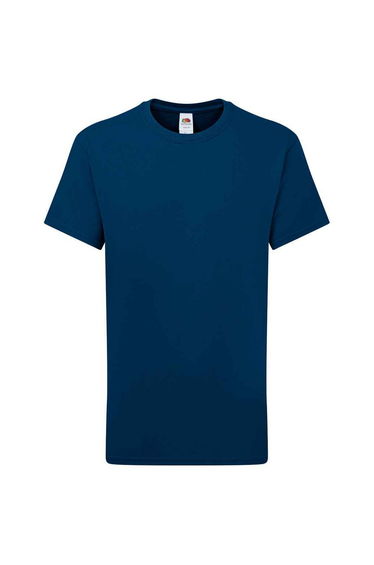 Fruit of the Loom Childrens/Kids Iconic 195 Premium T-Shirt - Mountain Blue