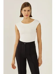 Open Back Crop Top - 1